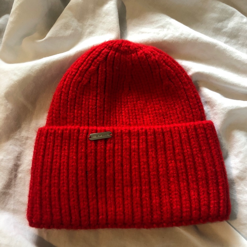 Steve Madden Red Beanie